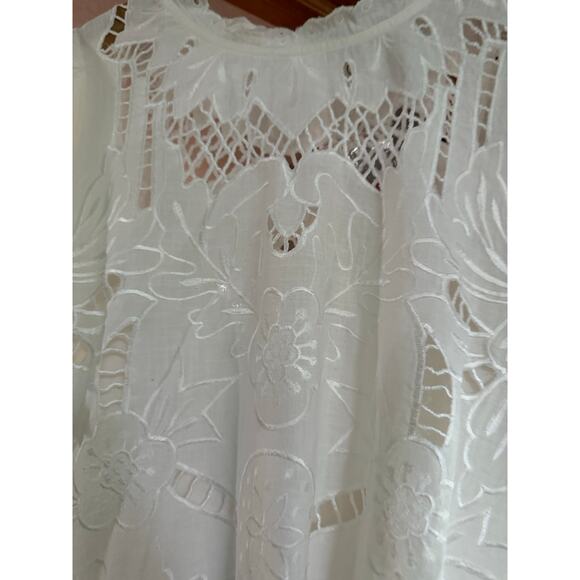 Sundance Ayre white top NWT womens L - Picture 6 of 10